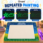 GlowDraw glowing artwork gradually fades