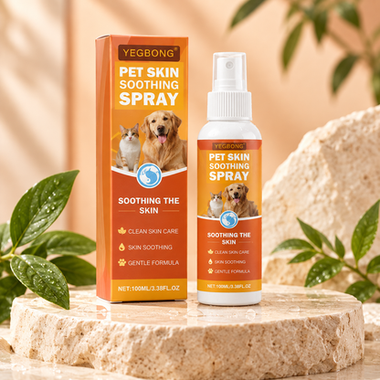 Orvani pet comfort spray product bottles