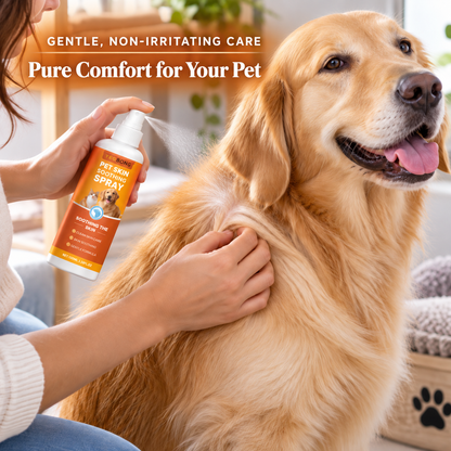 Gentle pet care spray